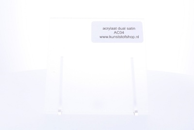 Acrylaat plaat transparant mat/mat AC04