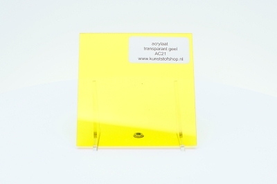 Acrylaat plaat transparant geel AC21
