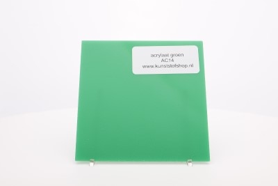 Acrylaat plaat groen AC14