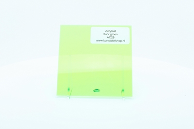 Acrylaat plaat fluor groen AC29