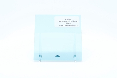 Acrylaat plaat transparant lichtblauw AC40