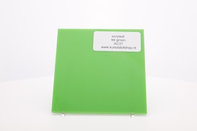 Acrylaat plaat fel groen AC37