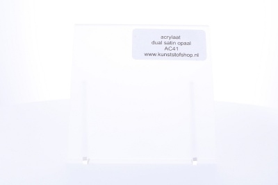 Acrylaat plaat transparant opaal mat/mat AC41