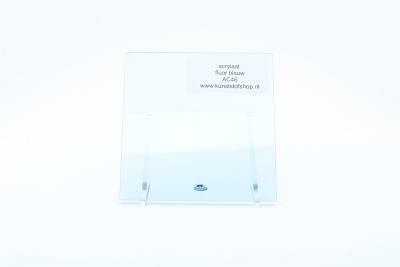Acrylaat plaat fluor  blauw AC46
