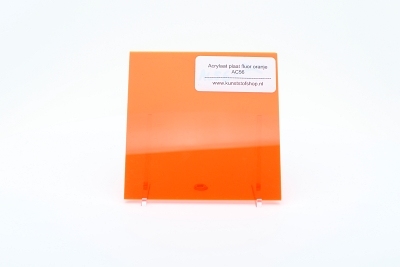 Acrylaat plaat fluor oranje AC56