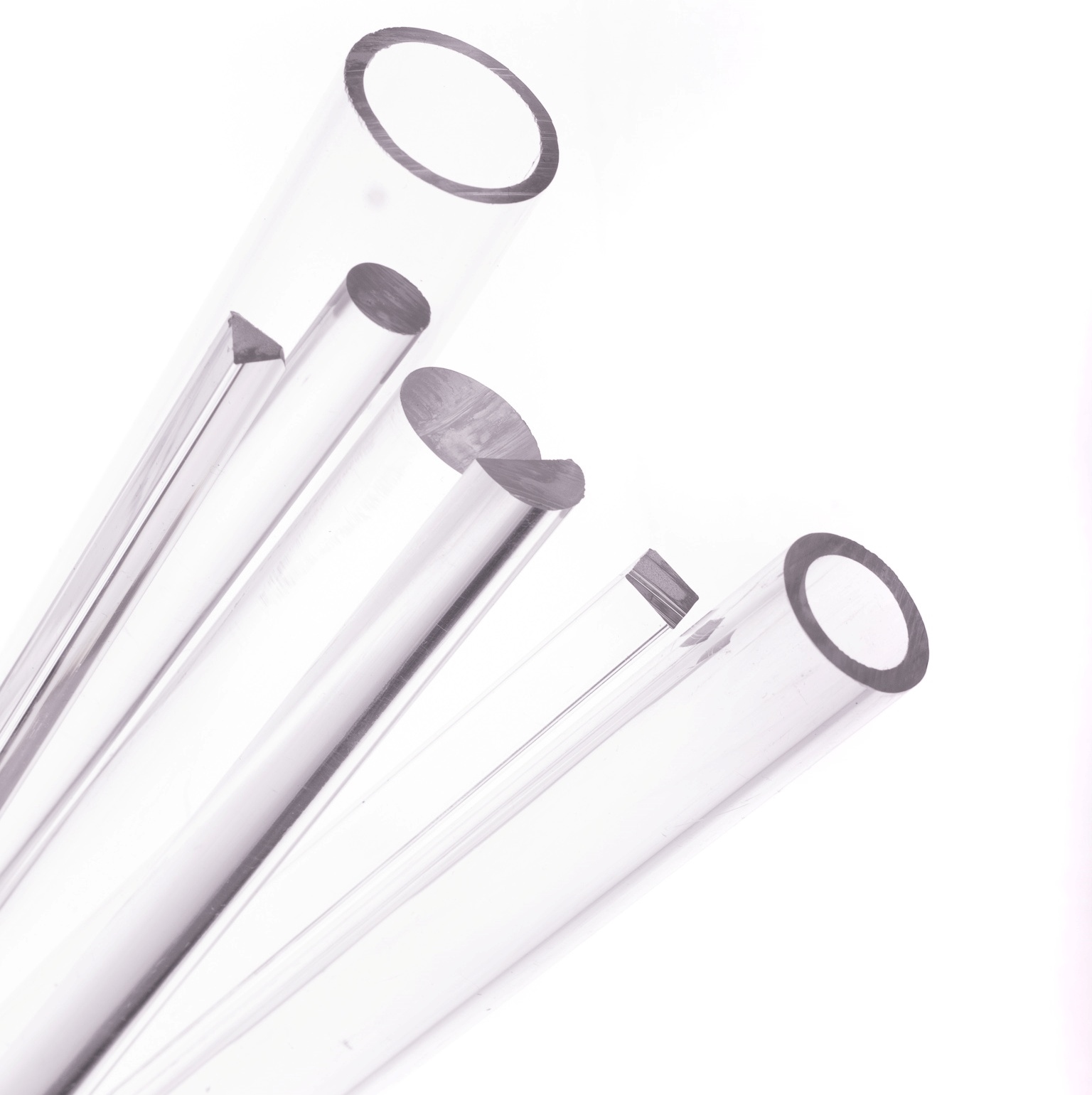 Acrylaat buis xt transparant 1000x80x5mm