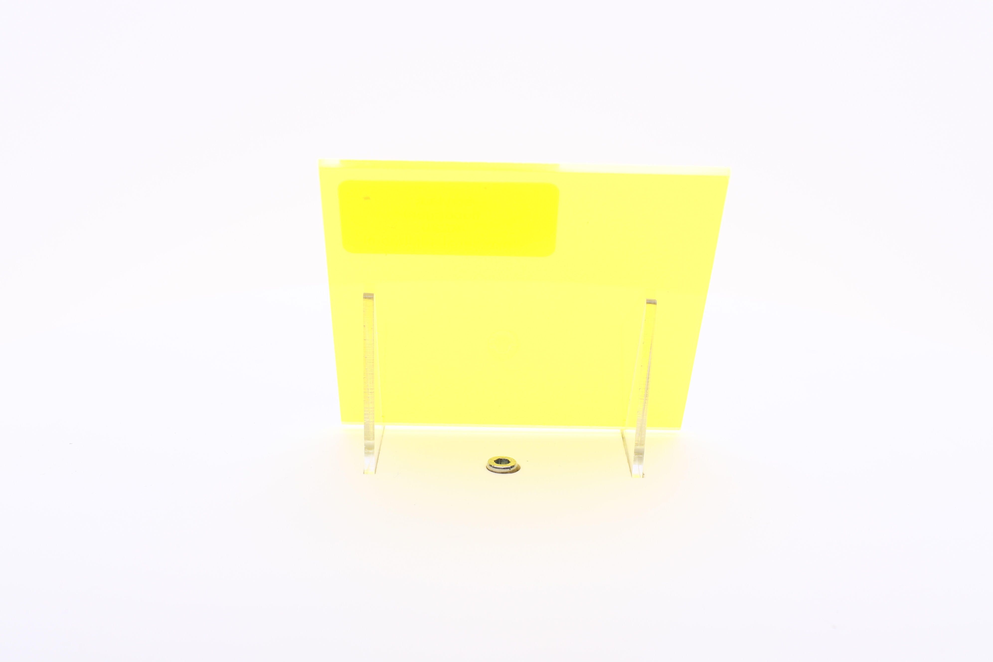 Acrylaat plaat fluor geel AC28