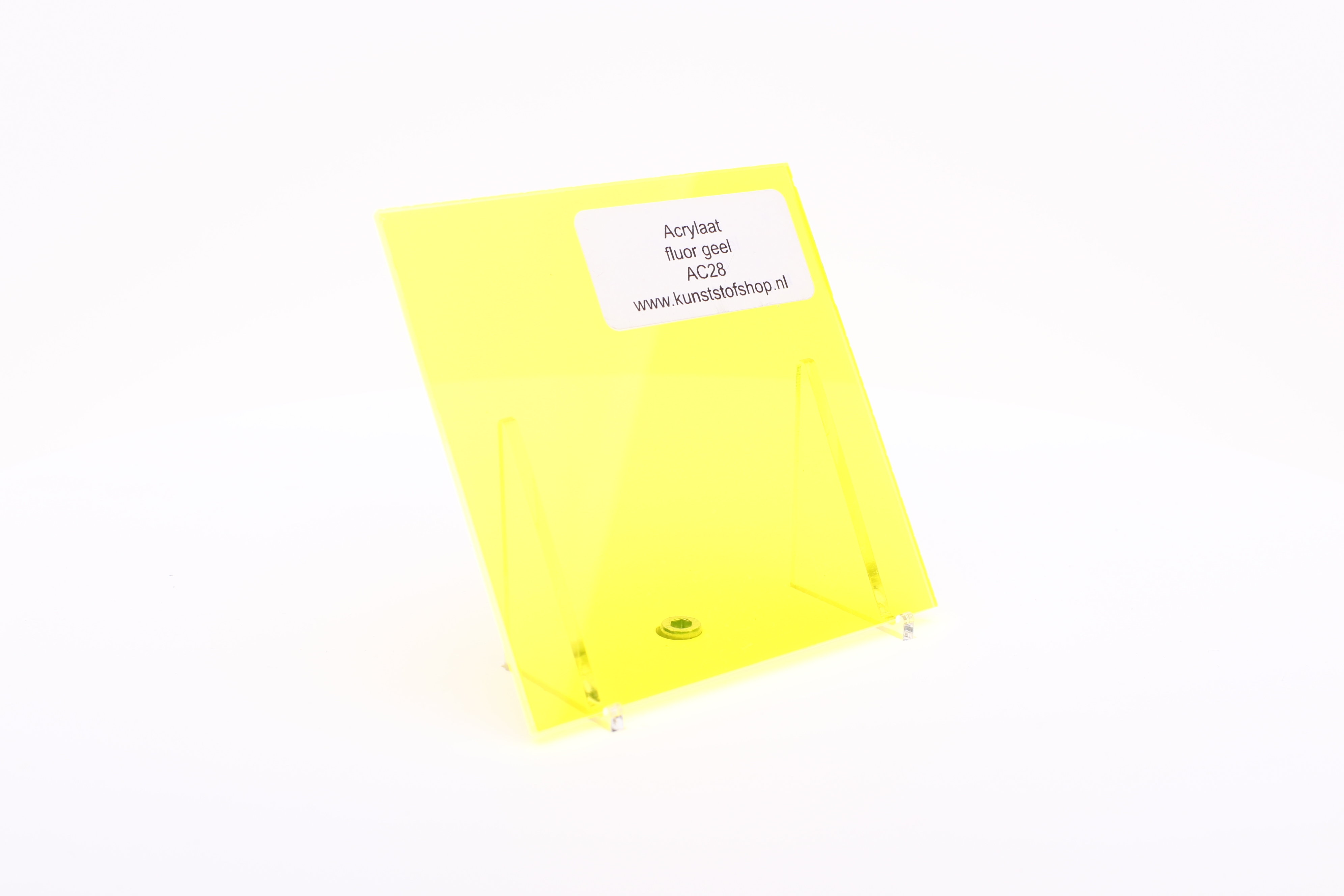 Acrylaat plaat fluor geel AC28