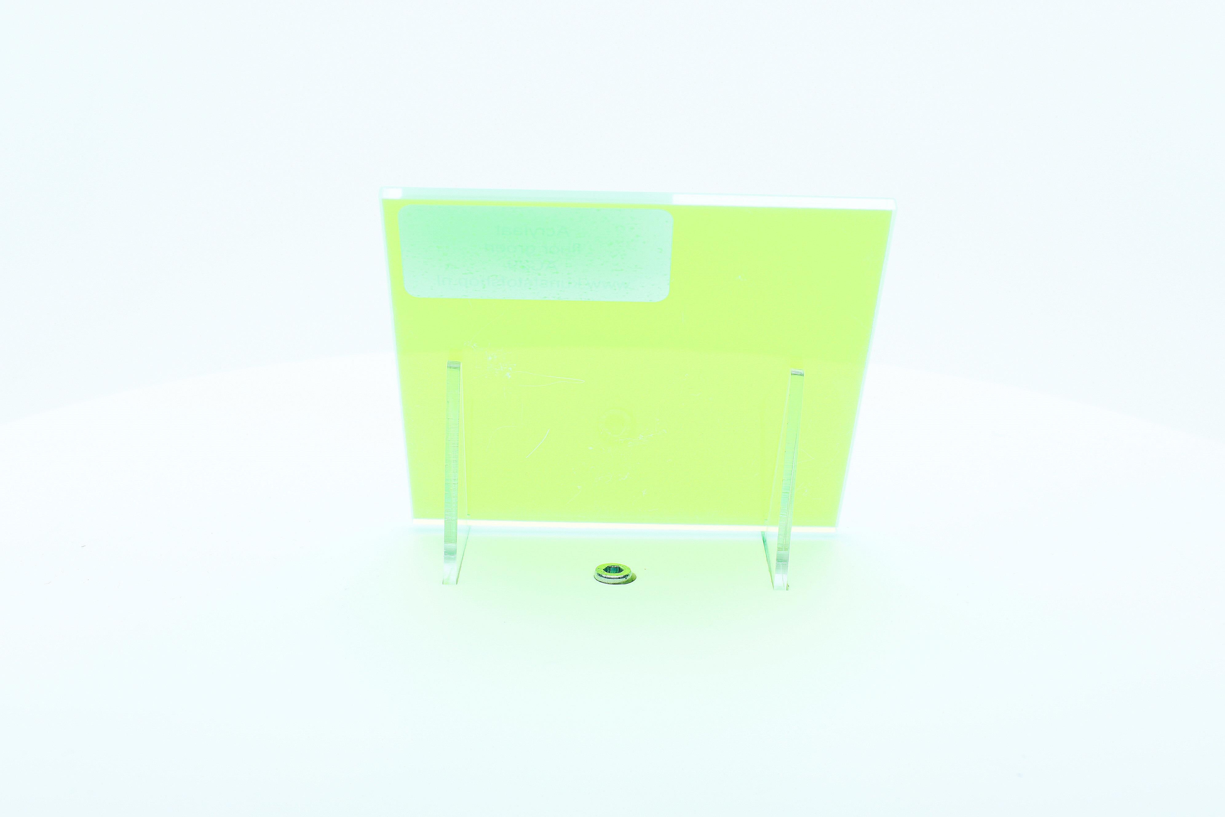 Acrylaat plaat fluor groen AC29