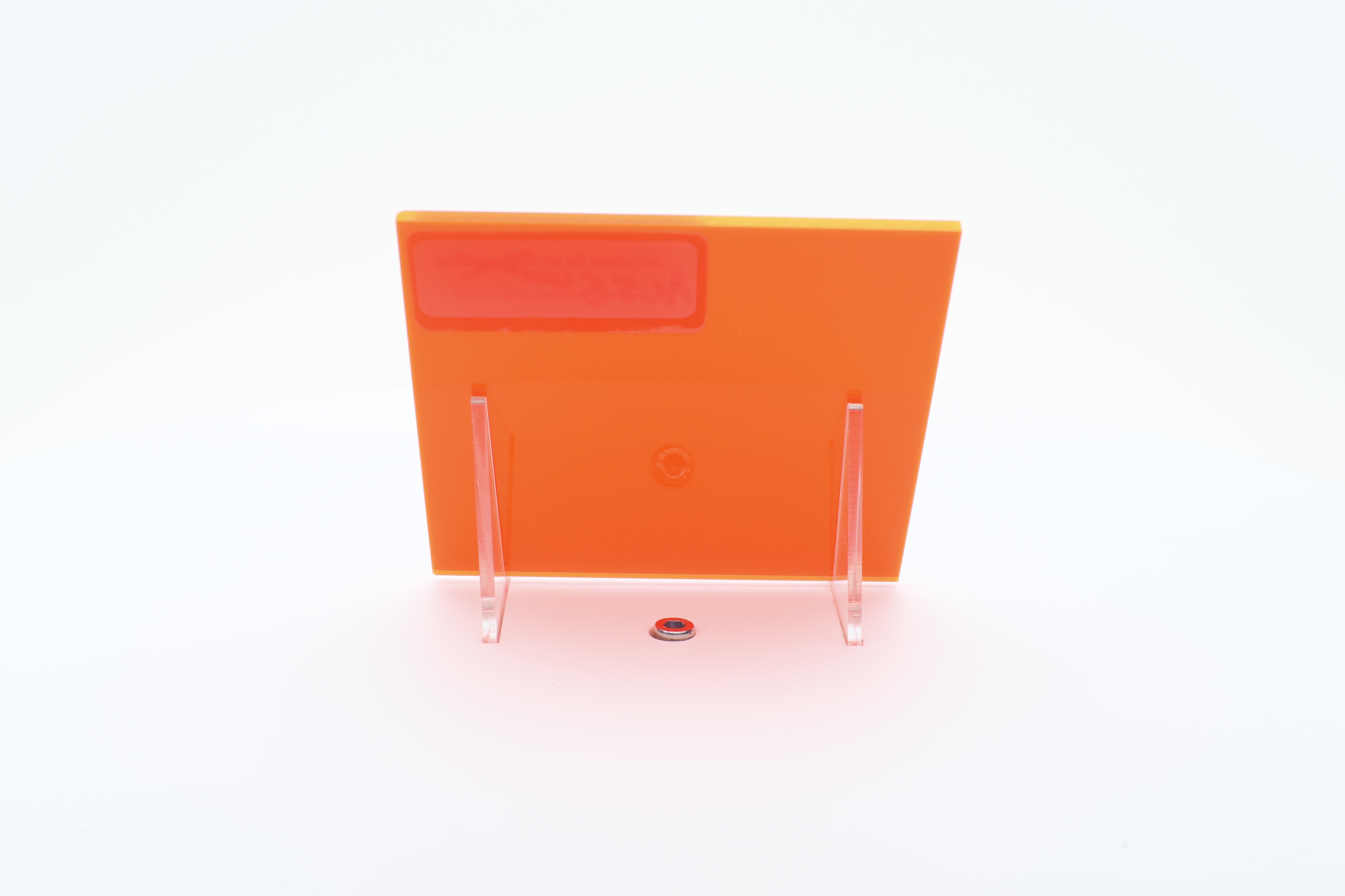 Acrylaat plaat fluor oranje AC56