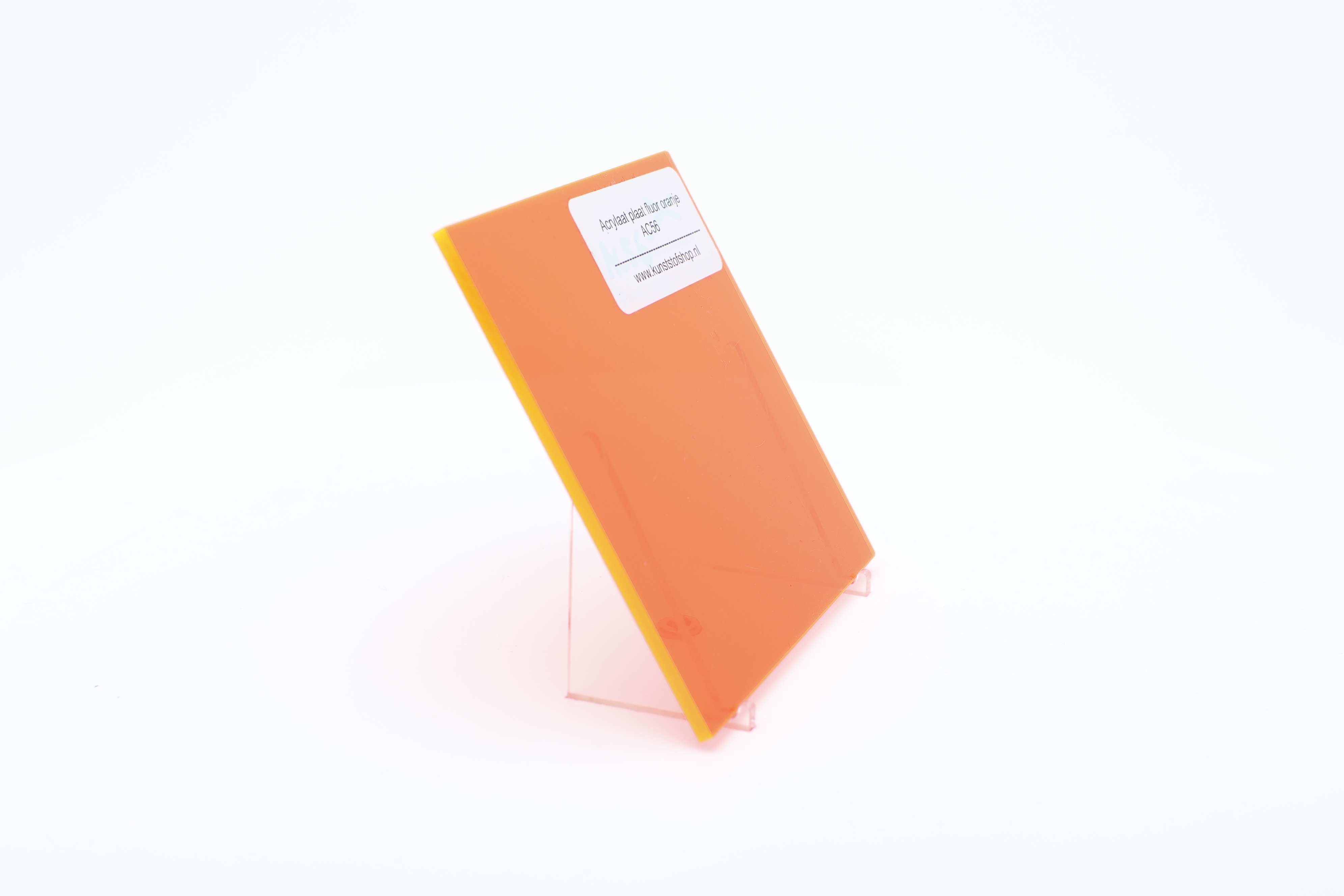 Acrylaat plaat fluor oranje AC56