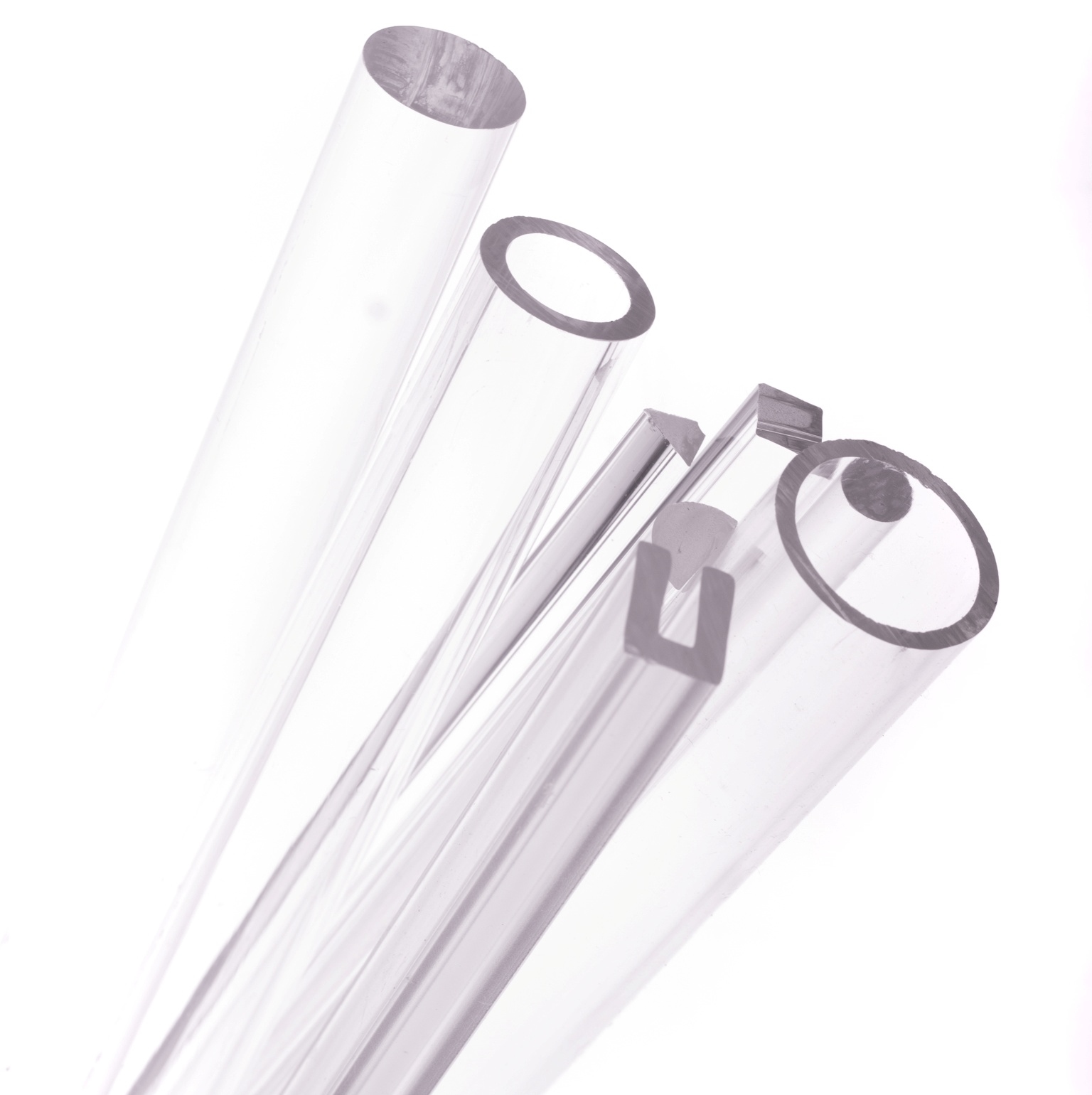 Acrylaat rond staf 1000x100mm