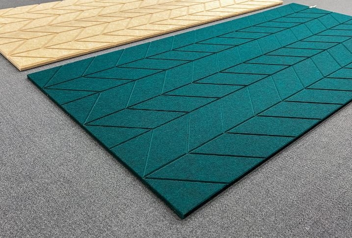 PET-Vilt plaat blauw 036