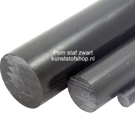 POM staf zwart