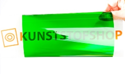 PVC folie transparant groen E089