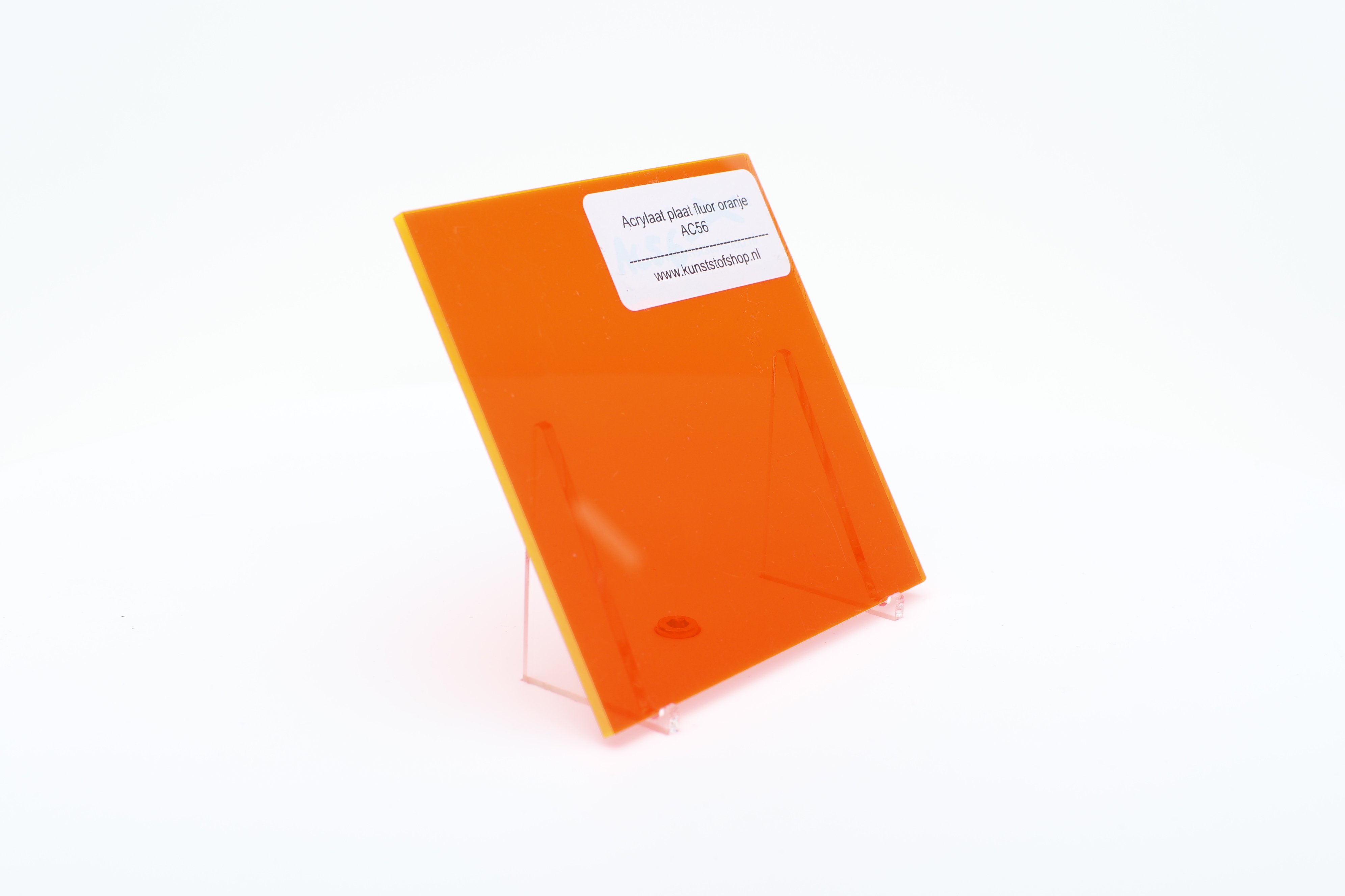 Transparant fluor oranje AC56