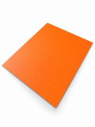 Polypropeen folie oranje mat 1650 N16