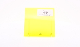 Acrylaat plaat fluor geel AC 28