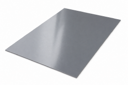 A4 PVC plaat in grijs