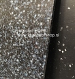 Polyethyleen plaat recycled kleur gespikkeld zwart